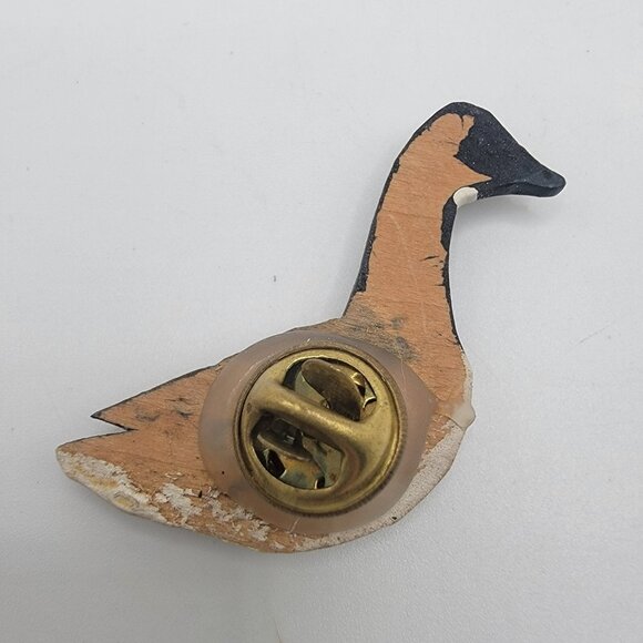 Vintage Wood Duck Lapel Pin Mallard‎ - Picture 2 of 3